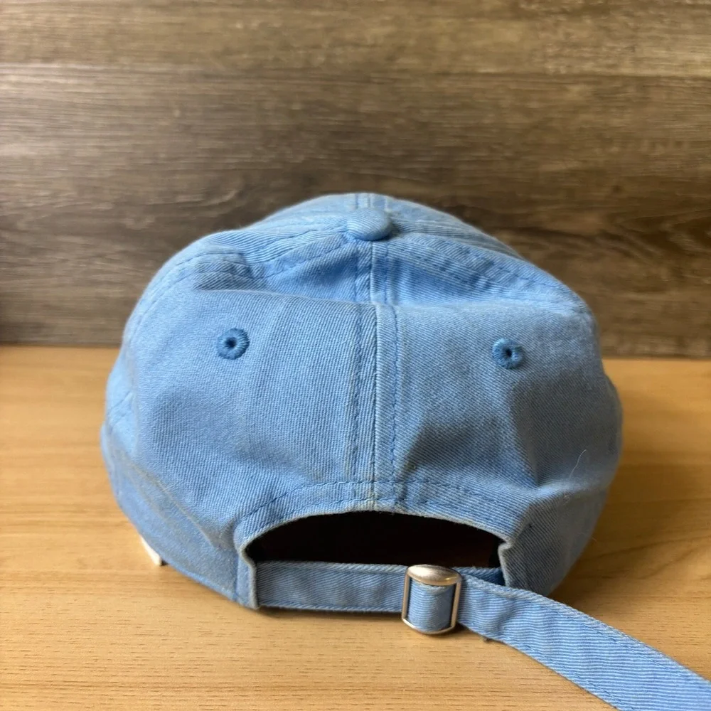 North Carolina Tar‎ Heels Hat Cap Strap Back Blue New Era Adjustable